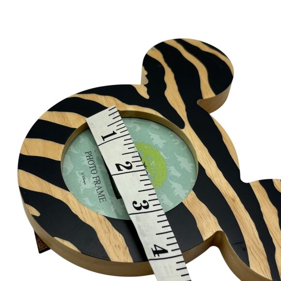 Disney Animal Kingdom Mickey Mouse Zebra Photo Frame 5" - Picture 5 of 6